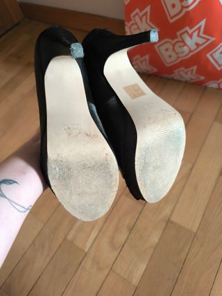 Zapatos de fiesta negros AVANCE