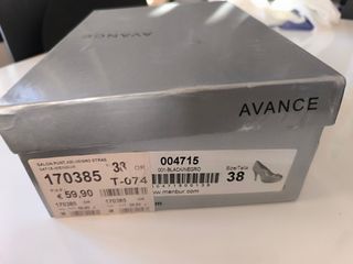 Zapatos de fiesta negros AVANCE