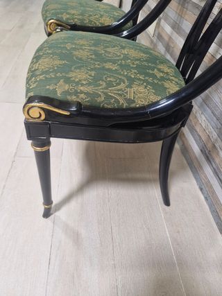 Sillas Vintage Anchas Estilo Cine