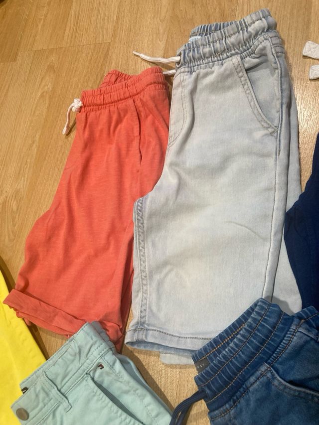 Pantalones cortos para niño talla 5-6-7 años