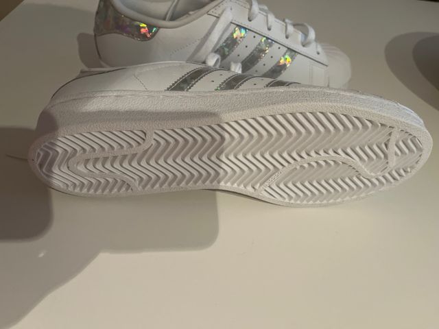 Zapatillas Adidas Superstar J Blancas