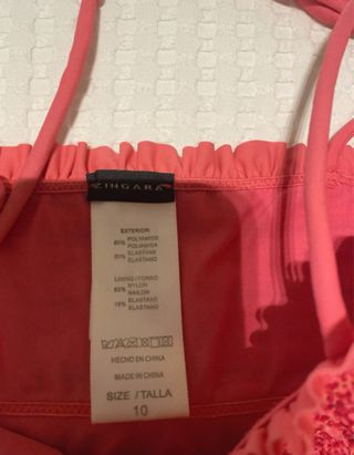 Bañador Zingara Talla 10