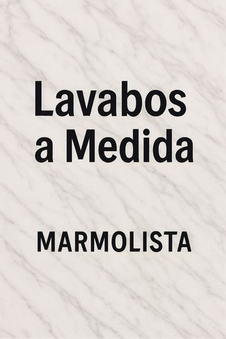 Lavabo de piedra natural beige