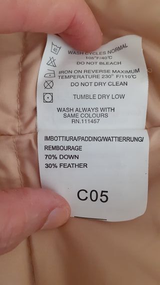 Piumino donna Kilkenny beige con pelliccia