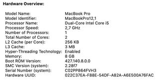 MacBook Pro 13 Retina - Uso con cargador o piezas