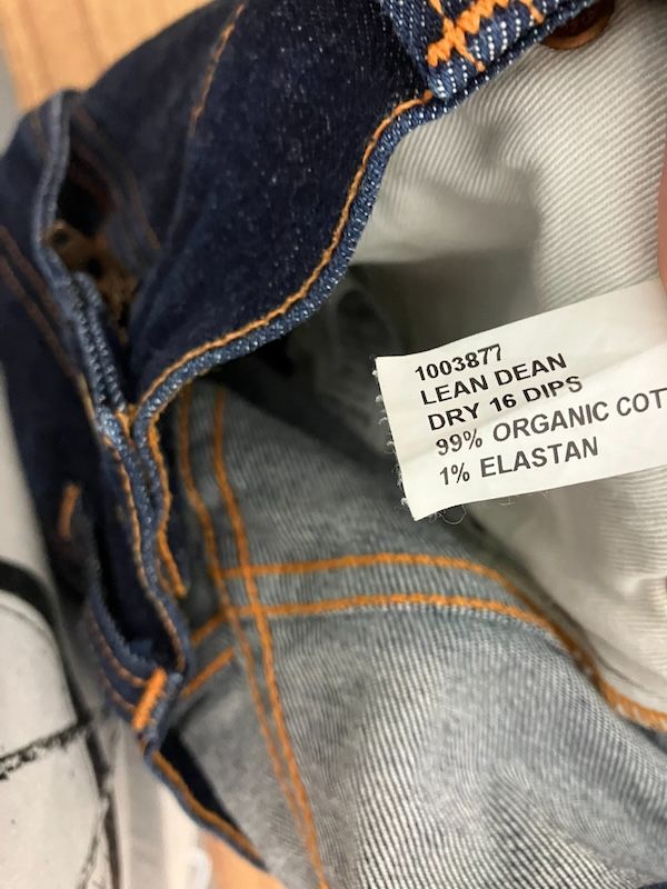 Vaqueros Nudie Jeans Azules Hombre