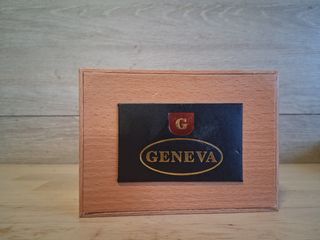 Reloj Geneva Hombre Oro y Plata