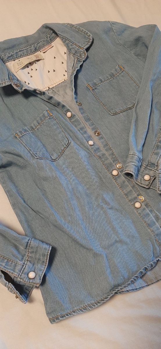 Camisa vaquera niña