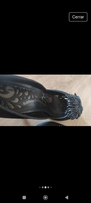 Zapatos de vestir Salvador Sapena talla 36. 