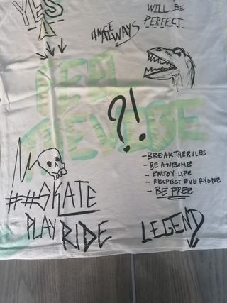 Camiseta Zara Niño Talla 13 años. 164 cm