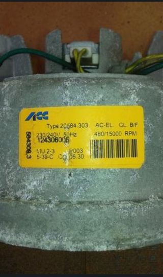 MOTOR DE LAVADORA ZANUSSI