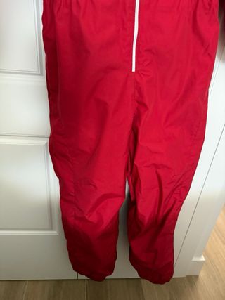 Mono de esquí para niño rojo