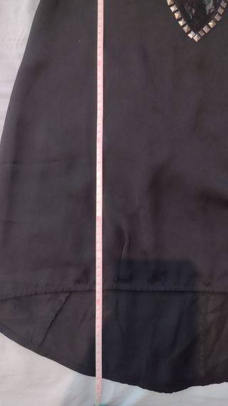 Top encaje Molly Bracken negro TU