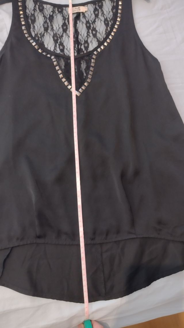 Top encaje Molly Bracken negro TU