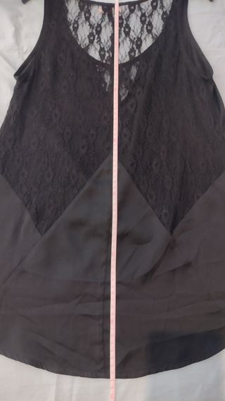 Top encaje Molly Bracken negro TU