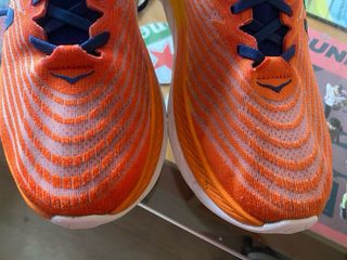 Hoka Mach 5 Running Hombre Naranja/Amarillo