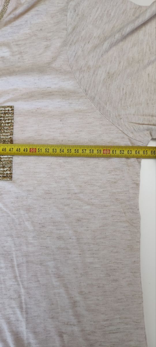 Camiseta Woman Beige Talla XXL