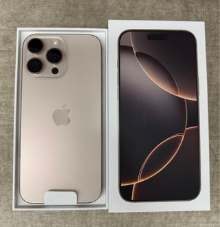iPhone 16 Pro Max Dorado 512GB TITANIO DESERT.