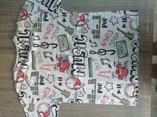Camiseta niño música 11 años 140-152 cm