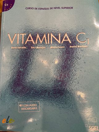 Vitamina C1 libro del alumno + licencia digital