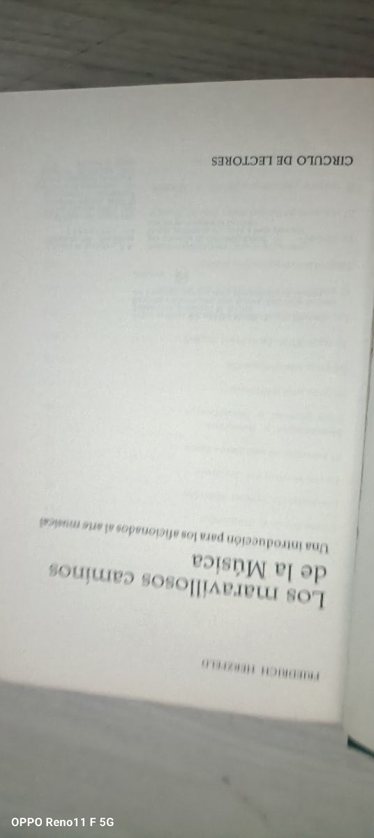 Libro el maravilloso mundo de la música