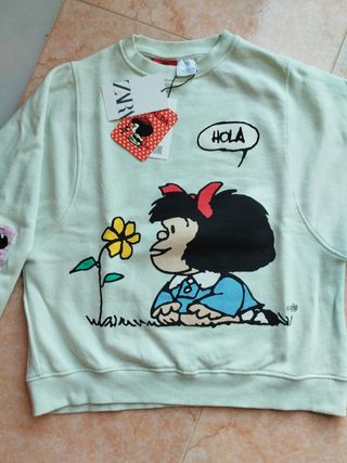 Sudadera Zara Mafalda sin estrenar 