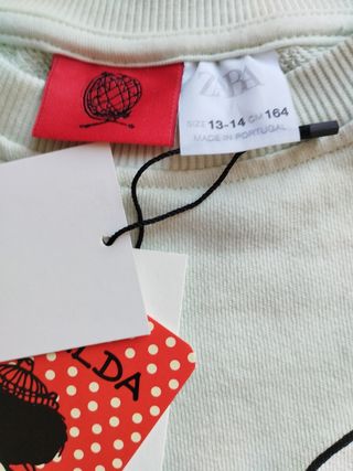 Sudadera Zara Mafalda sin estrenar 