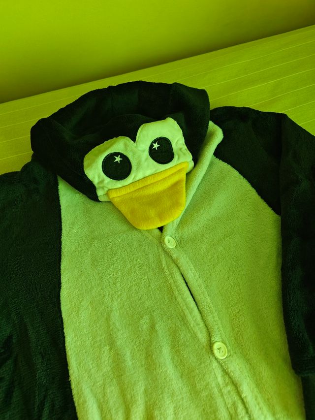 Pijama/Disfraz Pingüino Polar T9-10