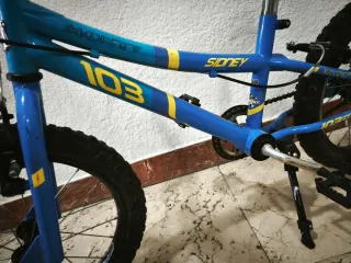 Bicicleta Monty 103 Azul Niños