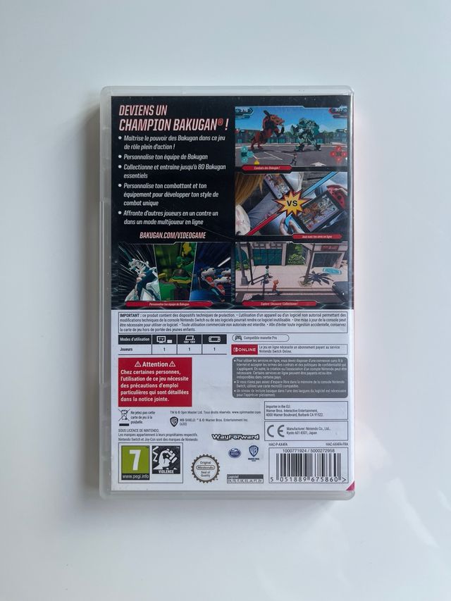 Bakugan Champions of Vestroia Nintendo Switch