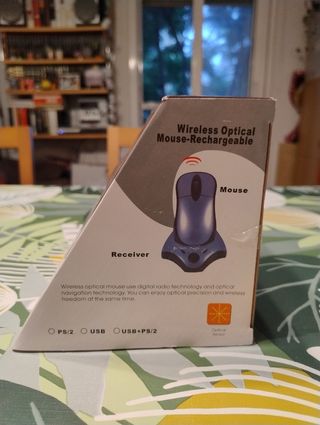 Ratón Óptico Inalámbrico Recargable