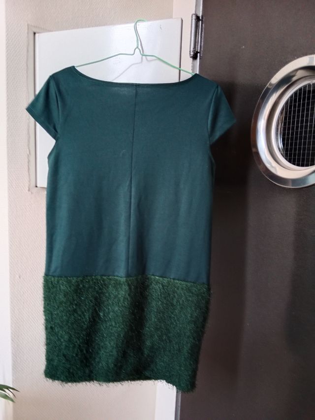 Vestido verde Made in Italia talla 38