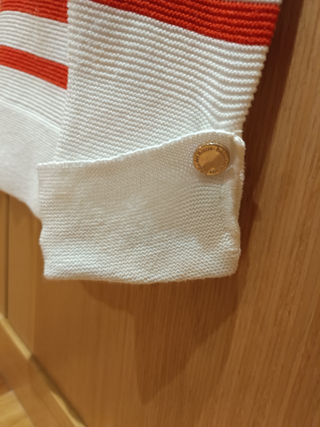 Jersey rayas naranjas y blancas Pedro del Hierro