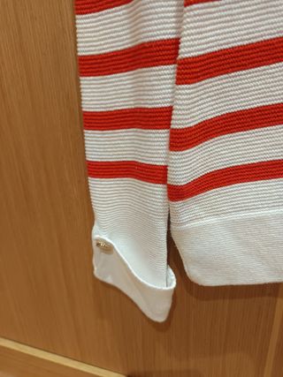 Jersey rayas naranjas y blancas Pedro del Hierro