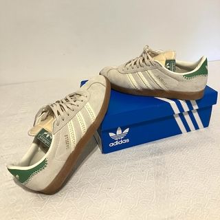 Zapatillas Adidas Gazelle Hombre Beige/Verde