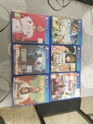 Juegos PS4: FIFA 20, Starlink, Resident Evil 2, GT