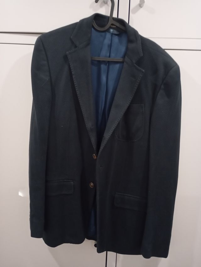 Blazer Massimo Dutti Azul