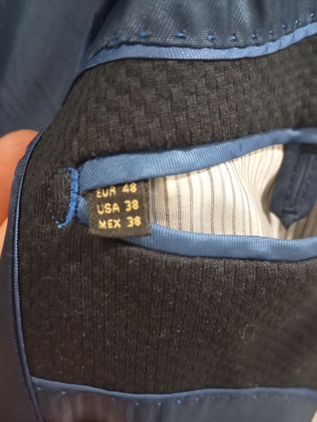 Blazer Massimo Dutti Azul