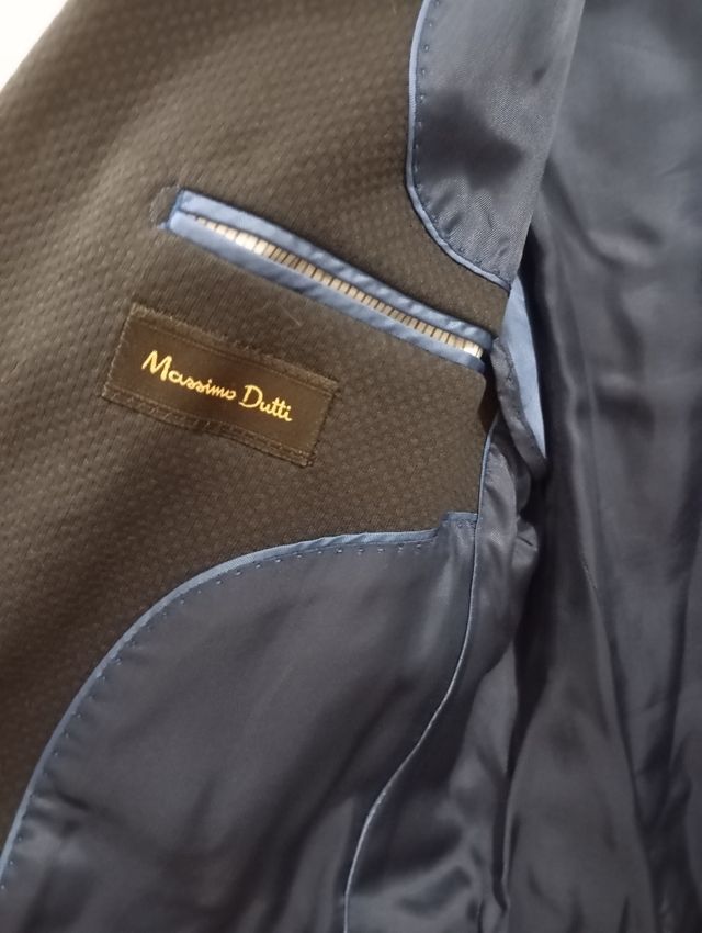 Blazer Massimo Dutti Azul