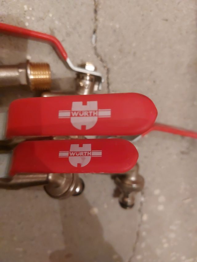 5 Grifos Latón Wurth