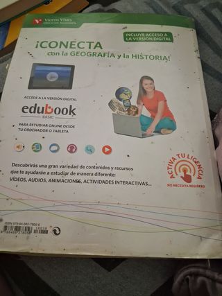 libros de lengua, historia, física, música, inglés