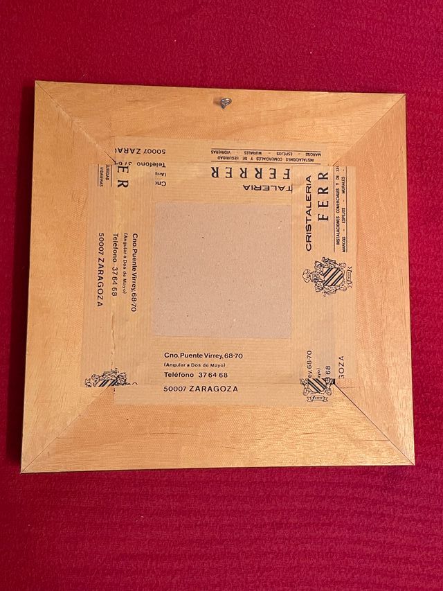 Cuadro Cerámica Escena Calvario