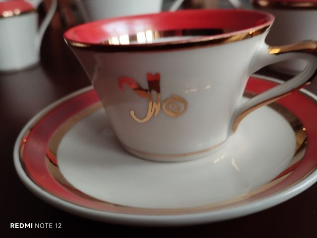 Juego de café vintage Tú y Yo