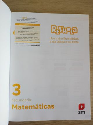 Matemáticas 3 °eso. SM. Nuevo.