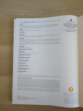 Matemáticas 3 °eso. SM. Nuevo.