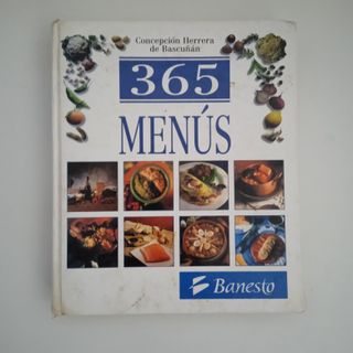 libro de cocina 365 menus