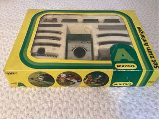 Minitrix ha impostato un treno elettrico completo