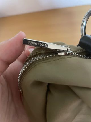 Bolso bandolera Bimba y Lola marrón y negro