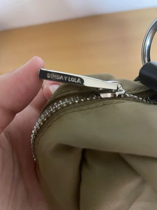 Bolso bandolera Bimba y Lola marrón y negro