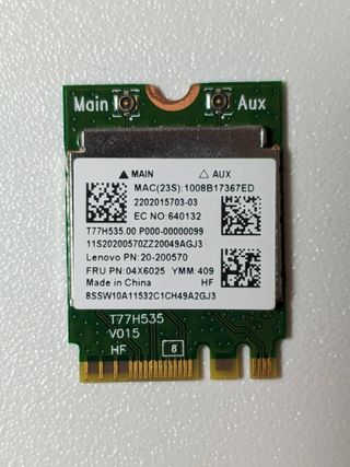 Tarjeta Wifi Realtek RTL8723BE